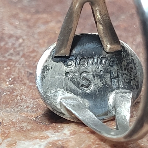 Sterling Silver Turquoise Ring #3 - Picture 7 of 8